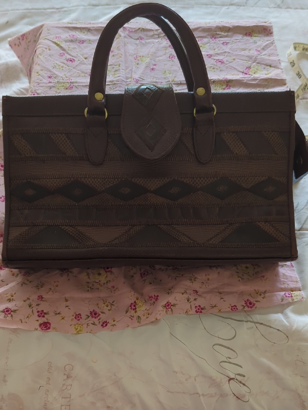 Vintage Leather Purse By Accessory Works